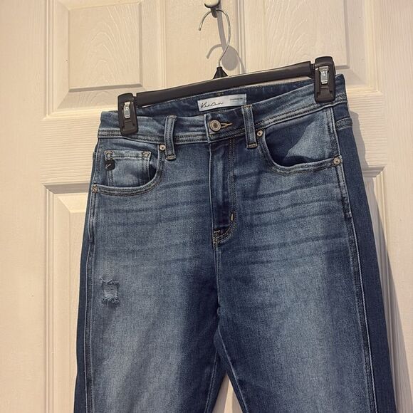 Kancan festival high rise fray hem flare jeans SZ 26 - Picture 5 of 13